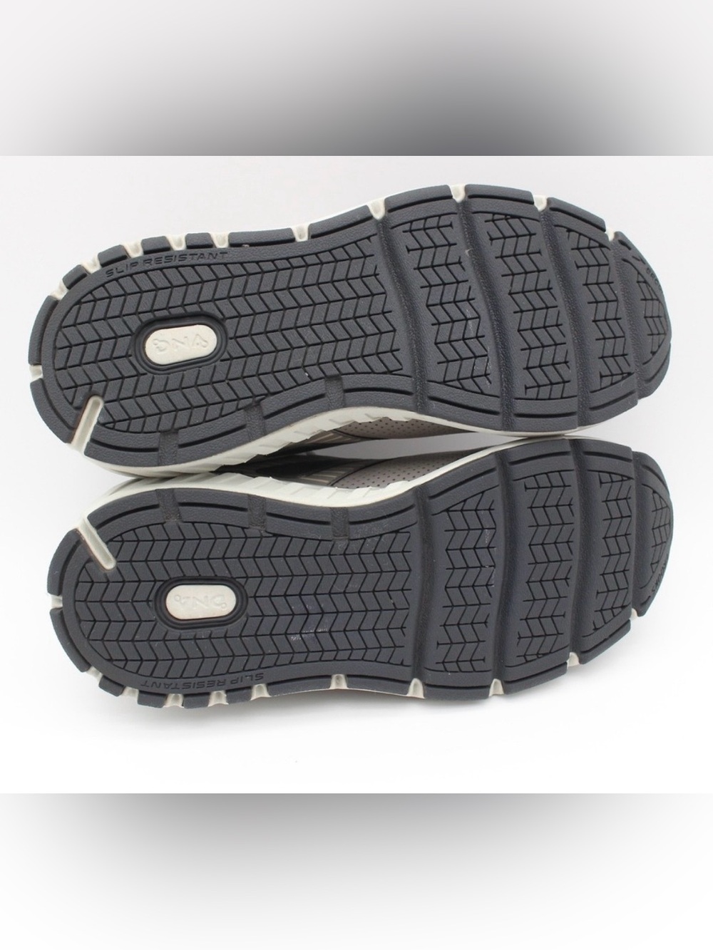 Brooks Women's Pale Gray Perforated Walking Sneakers - Picture 6 of 10